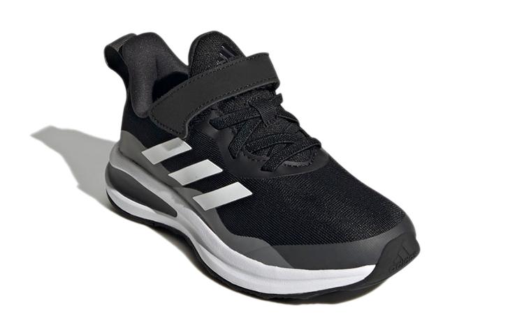 adidas Fortarun Comfortable Cushioning Breathable Cushioning Breathable Low Top Kids Lifestyle Shoes Black White Kids' H04120