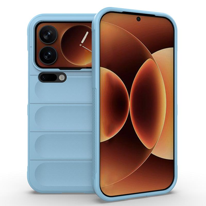 Soft Silicone Case for Xiaomi 17 Pro Shockproof Anti-slip Protective Back Case Cover Xiaomi 15 Fundas Para for Xiaomi 17 Pro Max
