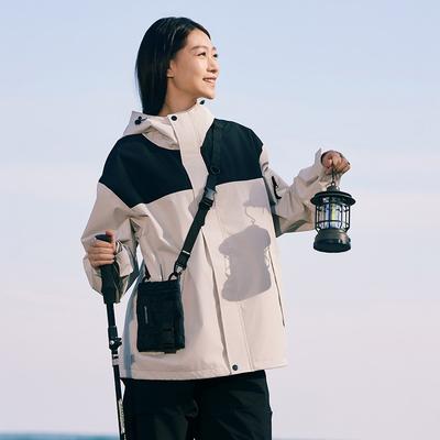 Pingti Mountain Single-layer Jacket for Women, Outdoor Windproof and Waterproof Thin Jacket for Men