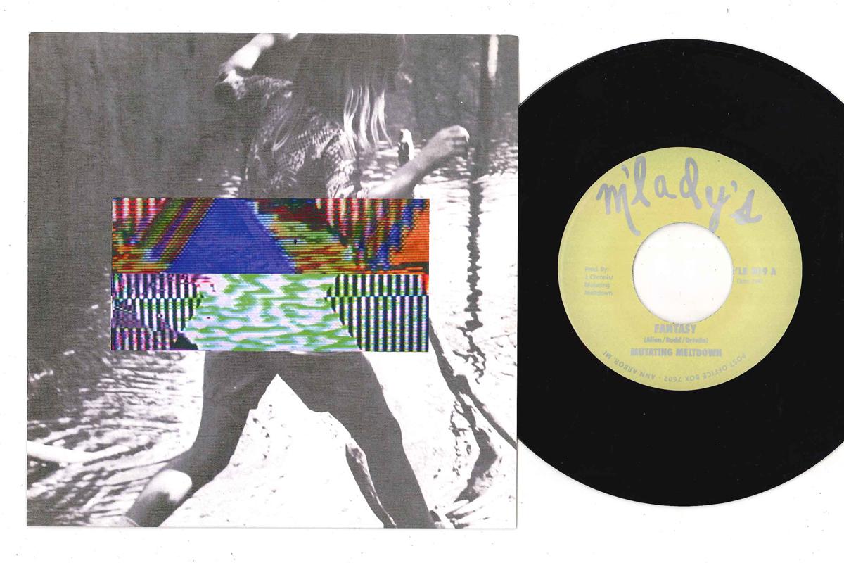 

7inch Record MUTATING MELTDOWN - Fantasy MLR009 M LADY S 2009 US Rock Used
