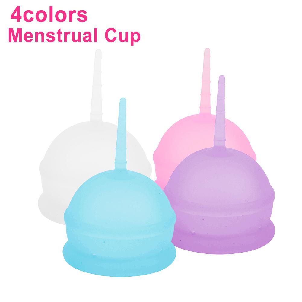 Silikon Menstruationstasse Feminine Hygiene Lady Verhindert Seitenleckage Periodensammler Vaginalpflege