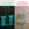 Artystyczne Fluorescencyjne Szklane Wazony Miękko Świecące w Ciemności Pojemniki na Kwiaty Wazony do Nowoczesnych Domów Wiejskich Dekoracja Półki Domowej