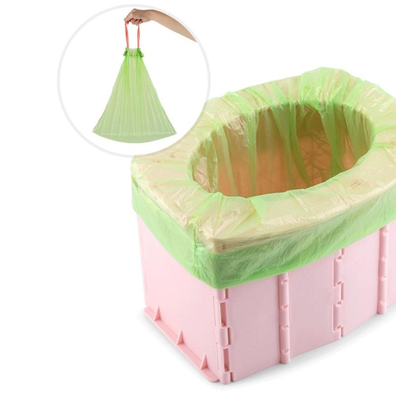 Multipurpose Toddler Toilet Seat Outdoor Camping Portable Potty Folding Kids Travel Toilet for Car Travel Use Enduring