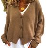 2023 Autumn/Winter Women's Casual Loose Knit Cardigan Sweater
