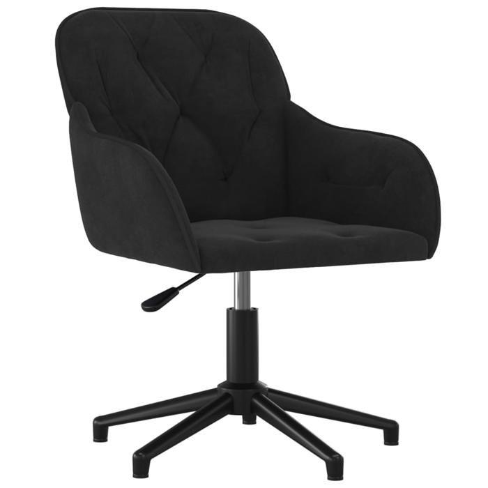 VidaXL Chaise Pivotante de Bureau Chaise d'Ordinateur Fauteuil Pivotant de Bureau Siège de Bureau Meuble de Bureau Intérieur 344862