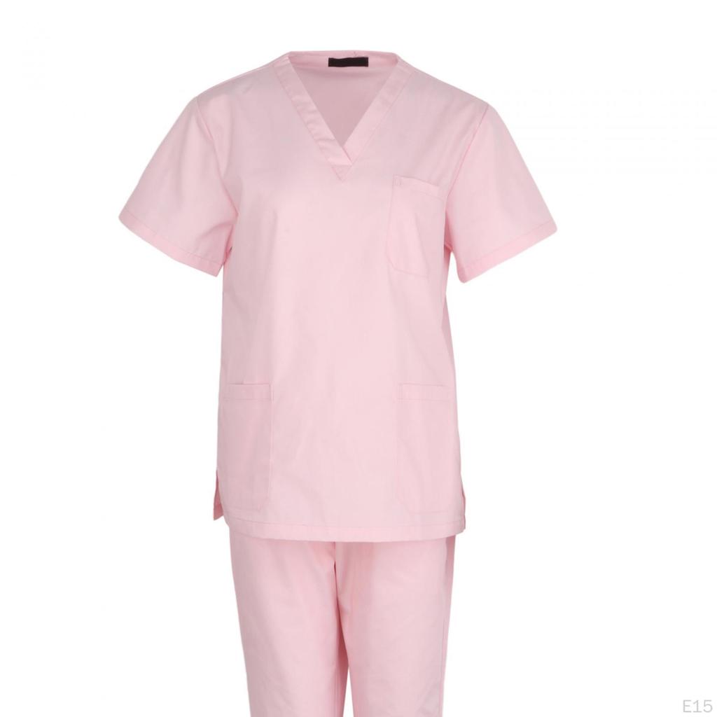 Nursing Scrubs of Uniform Set Suit Part And Panties for