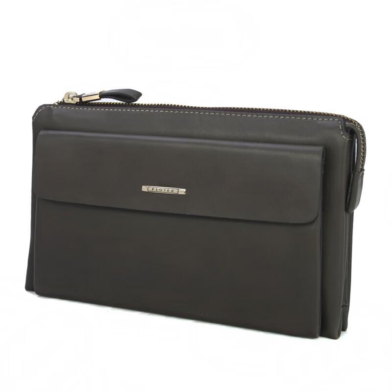 Кожаная сумка-клатч PLOVER