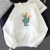 Mexican Japanese Cactus Pattern Printed Women's Sportswear Fashionable and Warm 2D Hooded Casual Hoodie Women's Wear