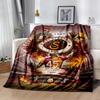 Galatasaray 112 Blanket Ultra-Soft Perfect for Picnics Office Bed All-Season Use Digital Print Perfect Gift for Relatives and Friends