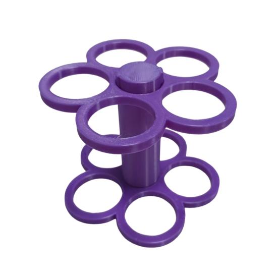 Flower Arrangement Tool Heavy Duty Stem Holder Detachable Bouquet Stem Organizer Multi-holes Plant Fixation Holder Flower Arranger Grid