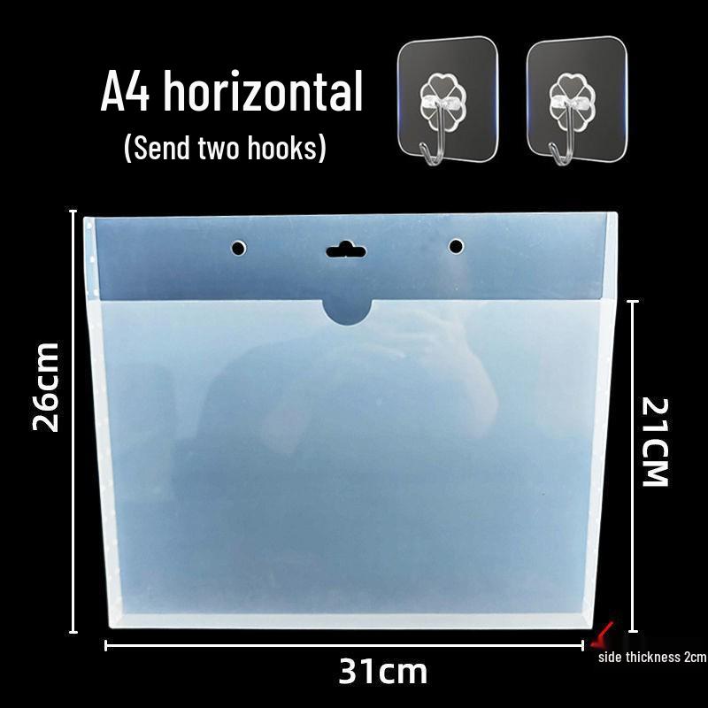 Durable Translucent Multi-Size Document Sleeve & Organizer