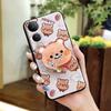 Simplicity Skin feel silicone Phone Case For VIVO V50 Lite 5G Global TPU Waterproof Rotatable stand Anti-knock cute