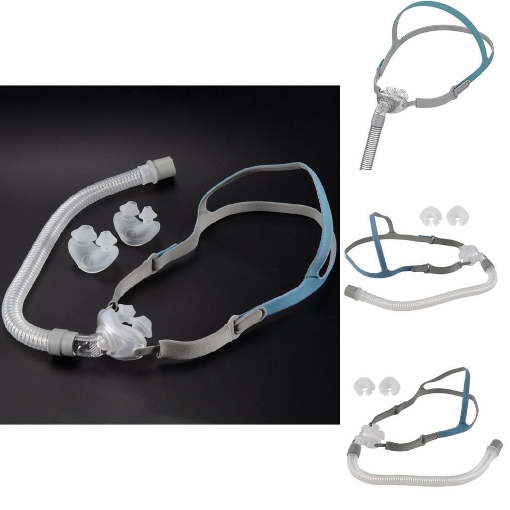 For Bmc P2 Cpap Universal Nasal Case W Headgear Sleep Helper For Continuous Use