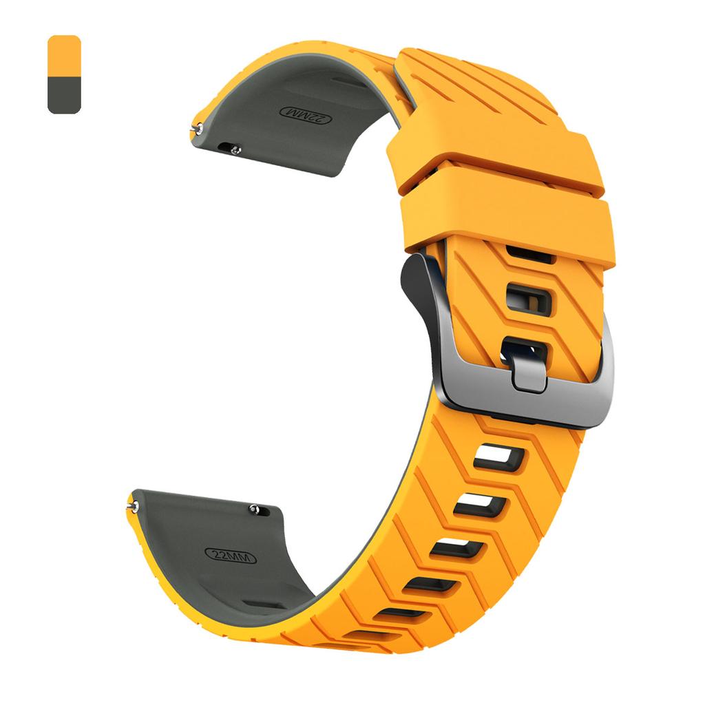 22mm Silicone Watch Band For COLMI C8 Max/M42/V75 GPS Adjustable Strap For COLMI C81/P71/P68/V70 Sports Correa Replace Bracelet