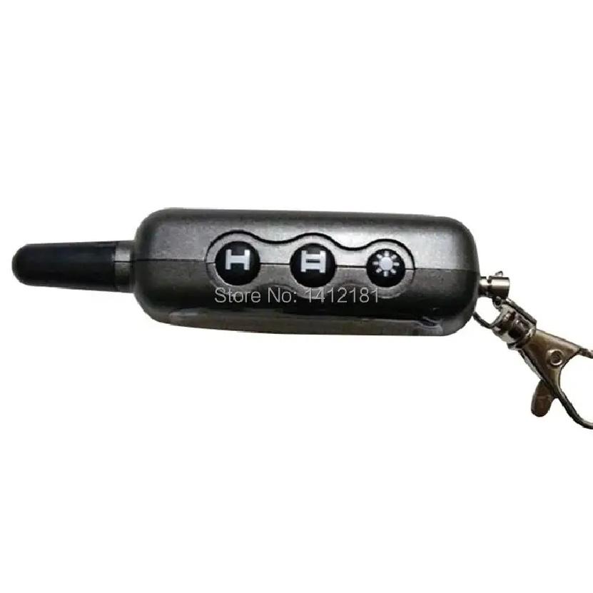 A6 2-way LCD Remote Control Keychain + Silicone Case for Two way Car Alarm System Twage Starline A6 KGB FX-3 FX3 Jaguar EZ-Alpha