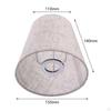 Chic Burlap Lampshade Collection for Home Illumination