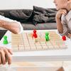 Tabletop Games Chess Interactive Toy Thinking 2 Player Battle Wood Ornament Education Tool for