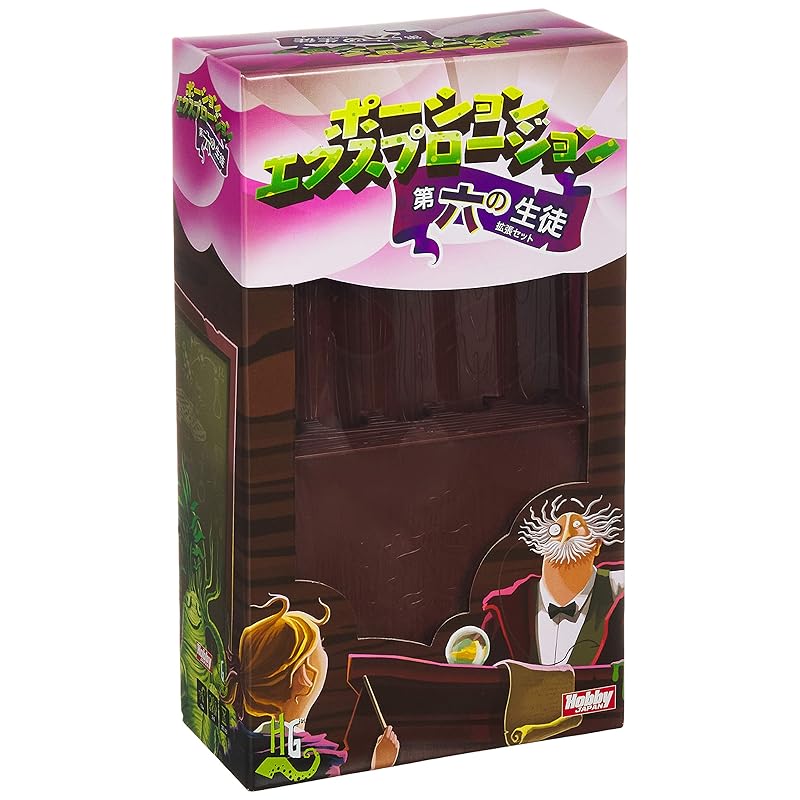 Hobby Japan Potion Explosion: The Sixth Student Japanese Version (2-6 Players, 30-45 Minutes, Ages 14+) Board Game