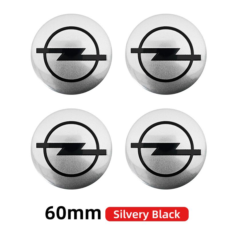 4pcs 56mm 60mm 65mm Car Wheel Center Sticker Hub Cap Decal Emblem For Opel Insignia Astra J F Antara Meriva H G Corsa OPC Zafira