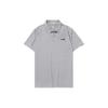 Li Ning Polo Shirts Men's Gray Polo Collar Moderate Straight Fit APLS291-2