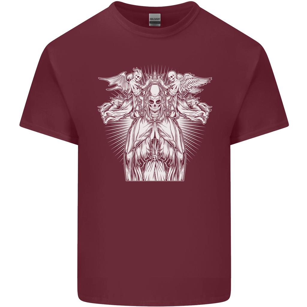 Angel of Death Day of the Dead Skull DOTD Unisexs Light Cotton TShirt