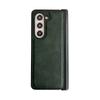 Business Retro Texture Skin-friendly Leather Phone Case For Samsung Galaxy Z Fold 7 6 5 4 3 Full-pack Shockproof Protector Cover