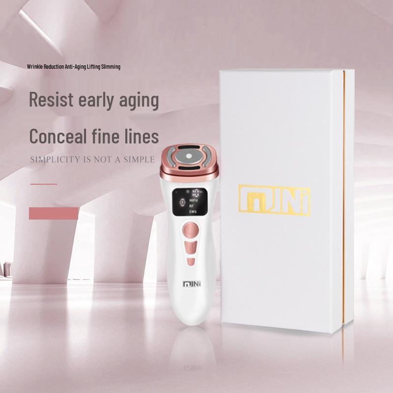 Second-Gen HIFU Mini Ultrasonic Face Lifting and Firming Rejuvenation Device for Home Use