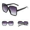 Fashion Women Oversize Sunglasses Gradient Plastic Brand Uv400 Female Glasses Designer Sun M1B8