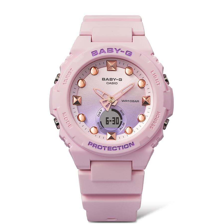 CASIO Series Beach Design Pink Watch New Baby-G BGA-320 BGA-320-4A Women's Brand
