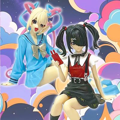 Anime Needy Girl Overdose Figur Pop Up Parade Rain KAngel Actionfiguren Virtueller Uploader PVC Sammelfigur Ornamente Spielzeug