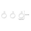5Pcs Cross-Stitch Roll Clip Embroidery Supply Fabric Roll Clamp Needlework Fabric Clamp Cross-Stitch Accessories Craft Tool