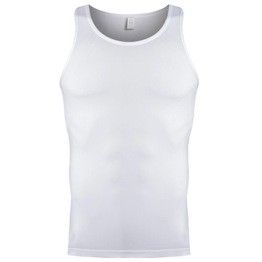 Herren Lauftanktop Fitness Atmungsaktiv Workout Hohe Elastizität Weste Sport Fitnessstudio Kleidung