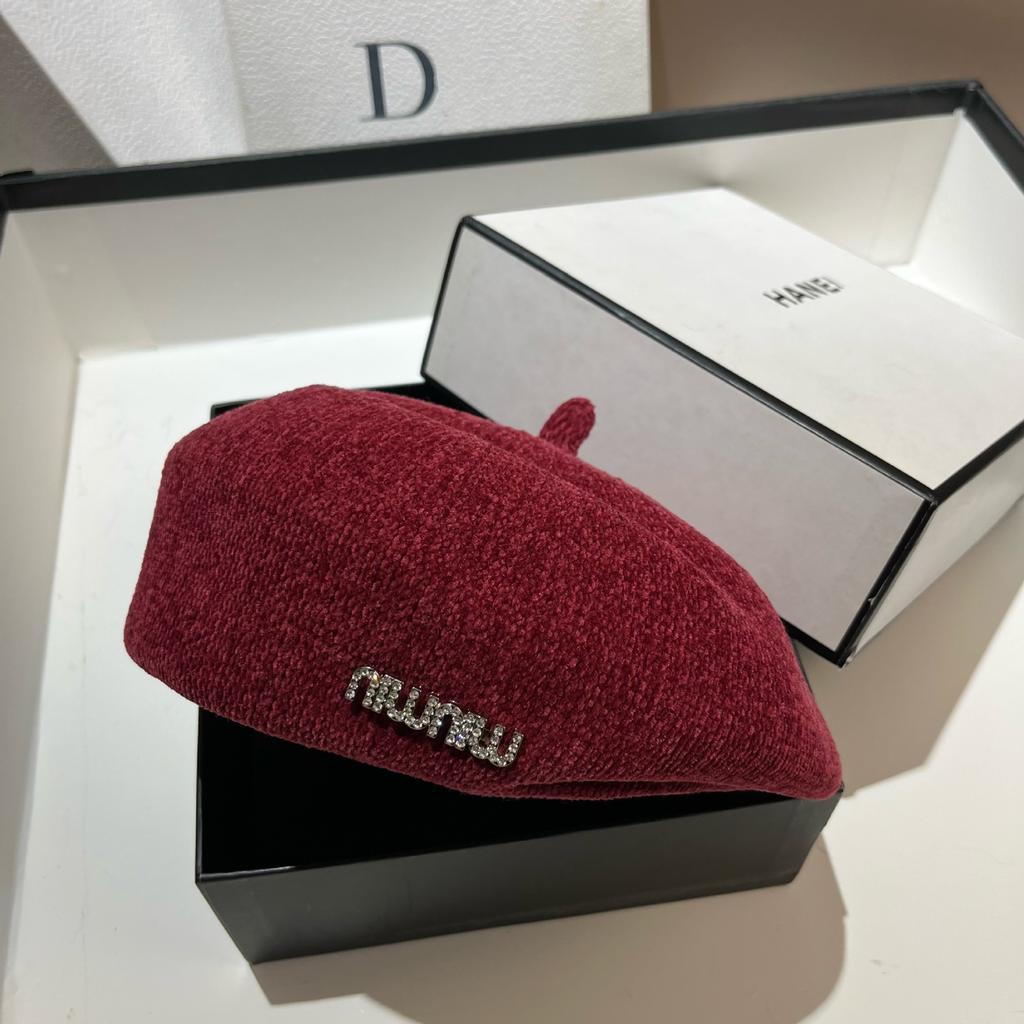 Blogger Min Chenier Beret Women'S Japanese Design Irregular Stereotype Painter Hat