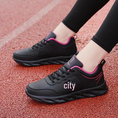 Johnny Danlai wasserdichte Freizeit-Sneakers aus Leder für Damen – rutschfest, warm, Baumwolle für Herbst/Winter.