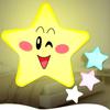 EU/US Plug Star LED Night Light Sensor Control Baby Sleeping Lamp Decoration