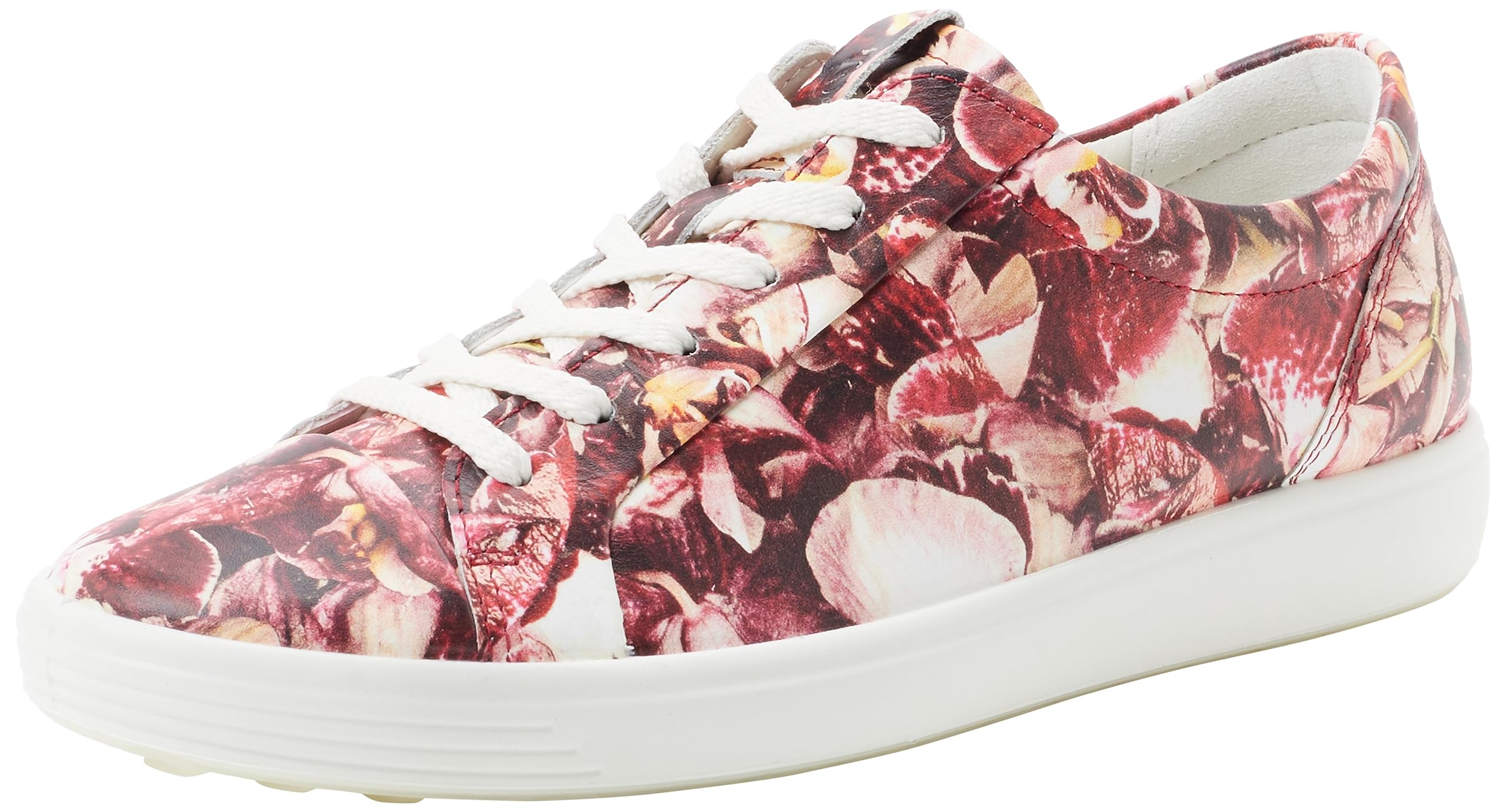 

ECCO Soft 7 Women s Multi Flower Sneakers, Sizes 22.0cm-22.5cm, 3E