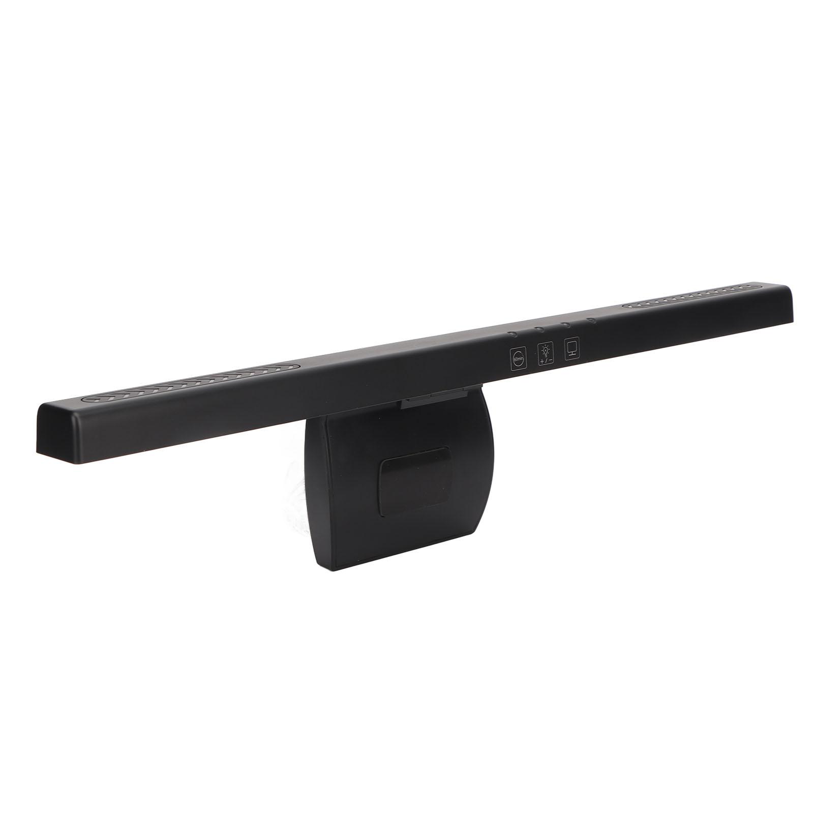 Световая панель для монитора компьютера, бесконечно регулируемая, 3 цветовые температуры, асимметричный источник света, подсветка для монитора