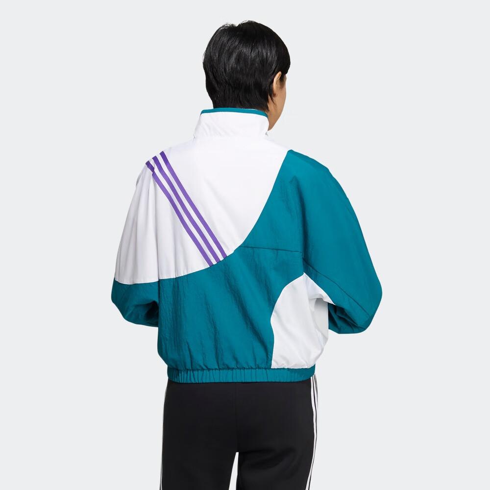 Adidas Neo Jackets Women's Water Duck Green Stand Collar Moderate Other HF7327