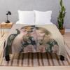 Fake It Flowers Album Throw Blanket