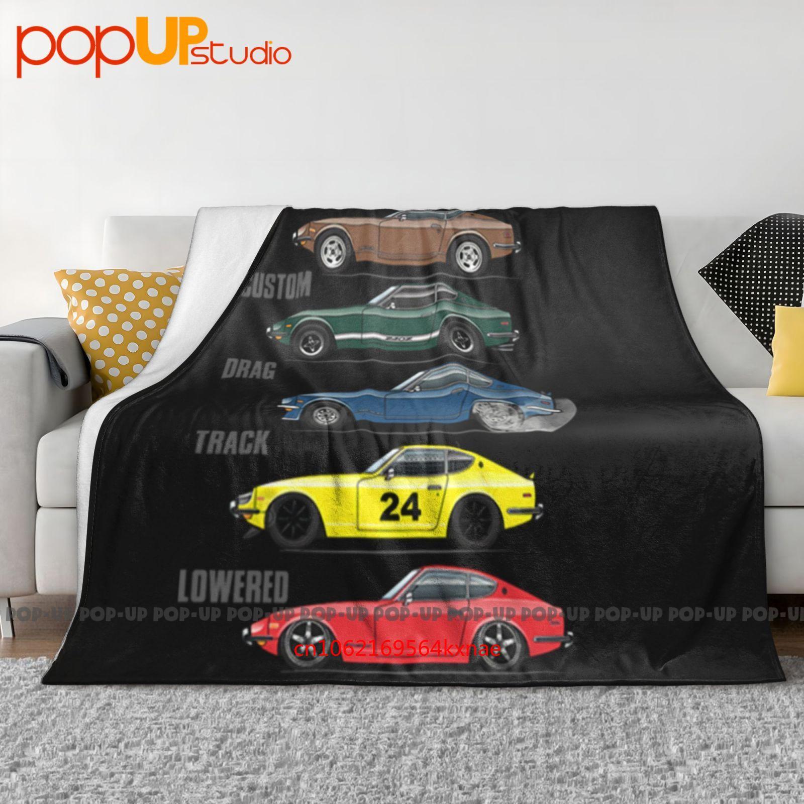 Винтажное одеяло-покрывало Datsun 200Z 240Z 280Z, ультрамягкое, для зимы, дивана, кровати 30x40in