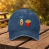 Funny Potato French Fries Baseball Cap Washed Cotton Adjustable Streetwear Hat for Unisex
