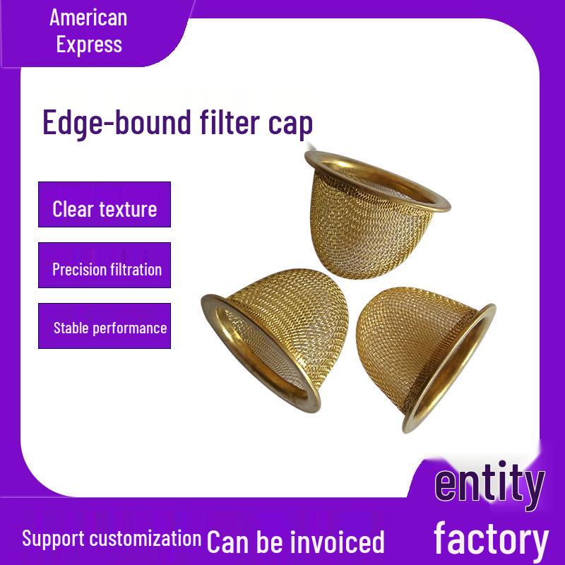 Stainless Steel Oil Pump Filter: Bowl-Shaped Nozzle Anti-Clog Cap