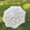 Hollowed Out Women's Lace Umbrellas Mesh Flower Lolita Mini Bridal Umbrella Transparent Delicate Wedding Decoration Props