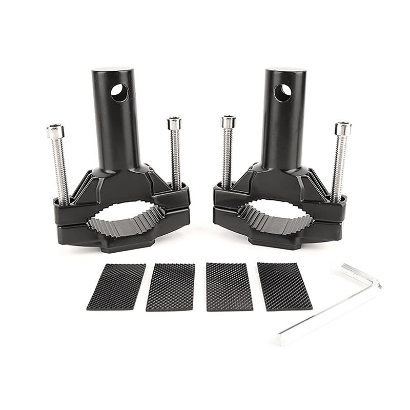 Universelle Montagehalterung Motorradstoßstange Modifizierter Scheinwerferständer Zusatzscheinwerfer Verlängerungsstange Rahmen Verstellbare Verlängerungshalterung