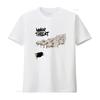 Maglietta Bianca Unica Minor Threat 'Out Of Step' Taglie S 4XL Distinguiti con la Pecora Nera Desi