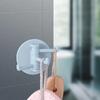 Household Rotating Hook with No Punching 3 Branches Seamless Adhesive Strong Bearing Rod Hook Kitchen and Bathroom Storage Hook