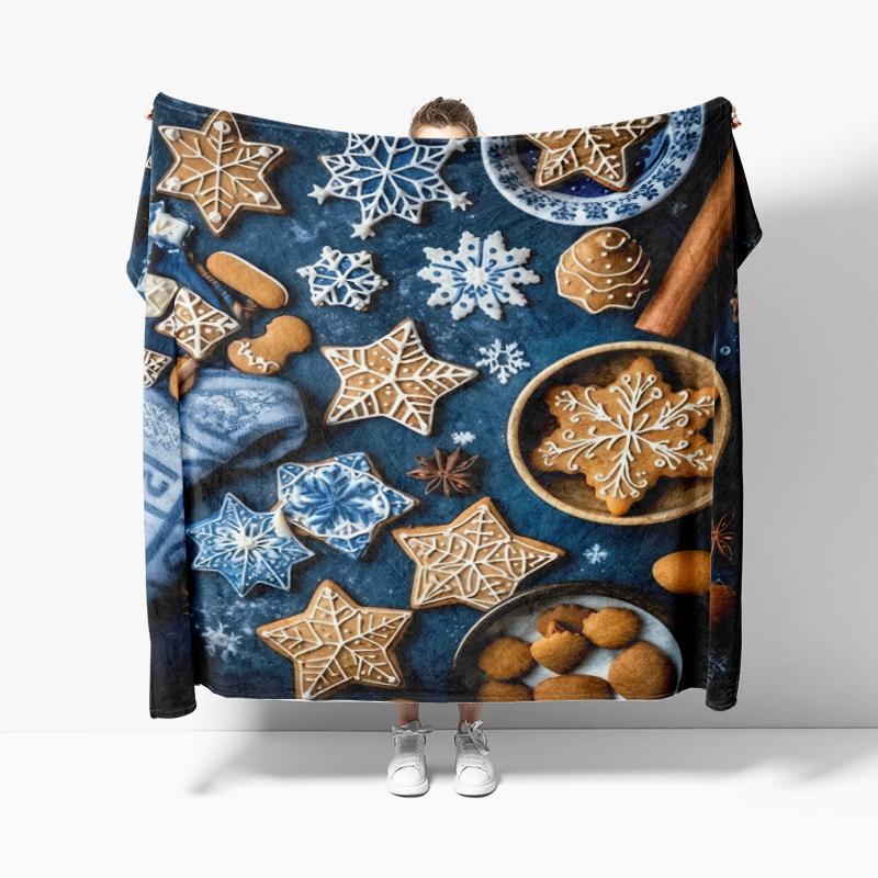 Wohndekoration Plüsch Überwurf Sofadecke Tagesdecke Bett flauschig weiche Decken Dekor Plaid Modern Halloween Frohe Weihnachten Winter