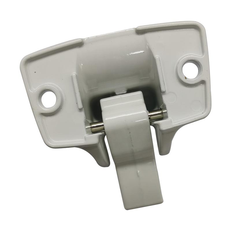 Bottom Wall Mounting Bracket Polar White Replaces Dometic 3314067.004B on A&E 8273000.401B 8273000.402B Awning Arm Hardware
