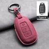 Leather Car Key Case Cover Shell For Hyundai Grand Santa Fe 3 DM I30 IX35 Ix45 Encino KONA Solaris Azera Grandeur Creta 2 Kona