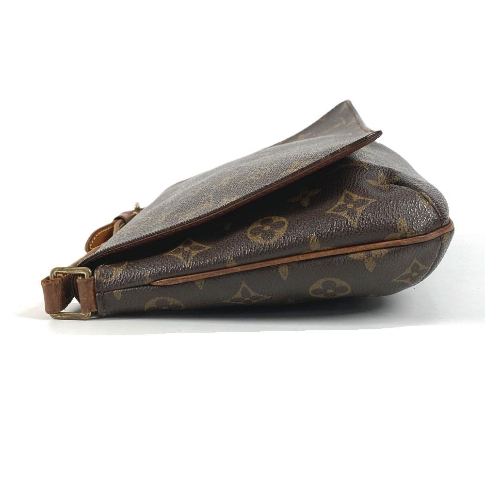 Louis Vuitton M51257 Monogram Musette Tango Short Shoulder Bag Canvas Brown